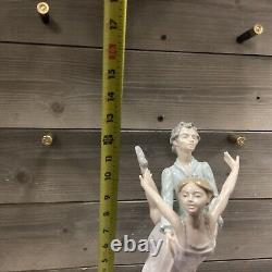 NAO LLADRO figurine Dancing on a Cloud Ballet Couple Man Woman PERFECT