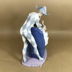 NAO Lladro A Dream Come True Figurine Jester and Ballerina Figurine 384 Retired