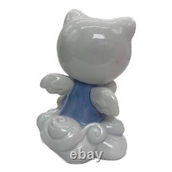 NAO Lladro Angel Hello Kitty Pocerlain Figurine 13×8×7cm Excellent Used (No Box)