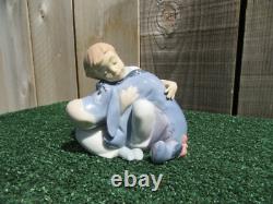 NAO Lladro Disney Winnie The Pooh Eeyore Christopher Robin Figurine Statue #1594