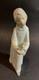 NAO / Lladro Figure Girl with Candle Glossy Finish about 8-1/4 tall
