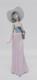 NAO Lladro Girl with Basket of Flowers Figurine 12 Tall Ceramic Woman Retired