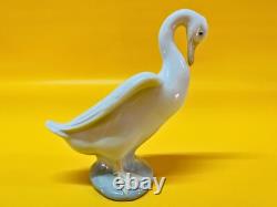 NAO Lladro Goose Figurine Small Porcelain Spain Vintage Bird Collectible