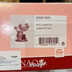 NAO Lladro Hello Kitty Happy Birthday Pocerlain Figurine Unused withBox 02001695