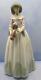 NAO Lladro Lady with Her Spoiled Puppy Figurine 1998