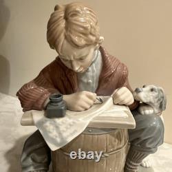 NAO Lladro Porcelain Figurine Love Letter