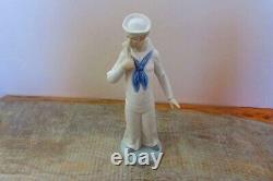 NAO Lladro Retired Sailor Figure Daisa 1984 H30cm