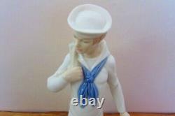 NAO Lladro Retired Sailor Figure Daisa 1984 H30cm