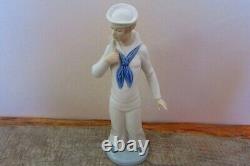 NAO Lladro Retired Sailor Figure Daisa 1984 H30cm