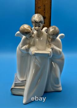 NAO Lladro Spain 7 Figurine Angels Group Singing Fulgencio Garcia #4542 Glossy