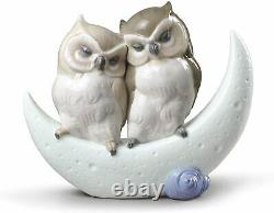 NAO Love Story Porcelain Owl Figure Brand New in Box