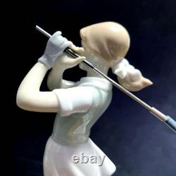 NAO Nao Ceramic Doll Figurine Lladro Sister Brand Golf Girl