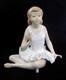 NAO Porcelain Attentive Ballet Dancer Seated Ballerina Figurine # 0146 Mint