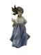 NAO by LLADRO Girl with Dove Porcelain Figurine #1088 Bird Lover Spain 1988