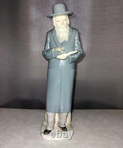 NAO by LLADRO Porcelain Rabbi, Old Jewish Man figurine