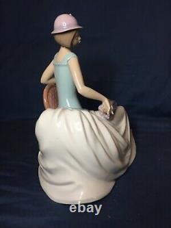NAO by LLADRO, VERY LARGE FIGURE, 1400, (A RAINY AFTERNOON) Mint Condition