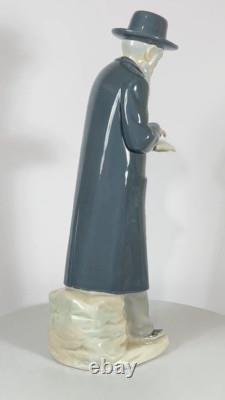 NAO by LLADRO porcelain Rabbi, Old Jewish Man figurine, 12 inches
