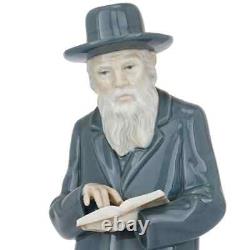 NAO by LLADRO porcelain Rabbi, Old Jewish Man figurine, 12 inches