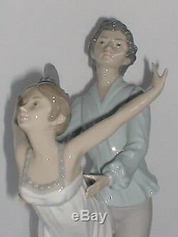 NAO by LlADRO Figurine, WONDERFUL BALLET DANCERS, Stunning, Very Rare