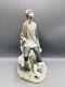 NAO by Lladro 10.5 Shepherd Boy with Dog & Lambs Figure Made in Spain