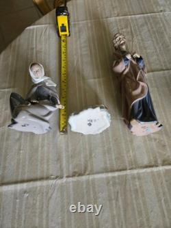 NAO by Lladro 3 pc Porcelain Nativity set Baby Jesus Mary & St. Joseph