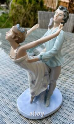 NAO by Lladro Dancing on a Cloud Vintage Porcelain Figurine (Retired)