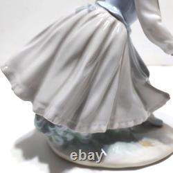 NAO by Lladro Figurine Girl with Hoop #B 26 Missing Hoop Porcelain Ceramic