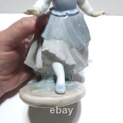 NAO by Lladro Figurine Girl with Hoop #B 26 Missing Hoop Porcelain Ceramic
