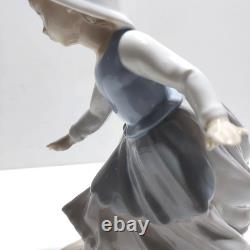 NAO by Lladro Figurine Girl with Hoop #B 26 Missing Hoop Porcelain Ceramic