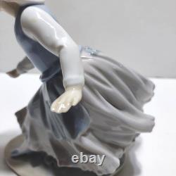 NAO by Lladro Figurine Girl with Hoop #B 26 Missing Hoop Porcelain Ceramic