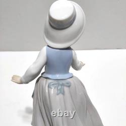 NAO by Lladro Figurine Girl with Hoop #B 26 Missing Hoop Porcelain Ceramic