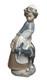 NAO by Lladro Girl With Goat Large 11.5 Porcelain Figurine Spain DAISA