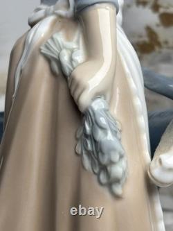 NAO by Lladro Girl With Goat Large 11.5 Porcelain Figurine Spain DAISA NAO by Lladro Girl With Goat Large 11.5 Porcelain Figurine Spain DAISA