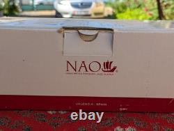 NAO by Lladro Girl with Puppy Dog Figurine 535 Porcelain Spain New In Box BNIB