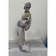 NAO by Lladro Japanese Girl with Fan Porcelain Figurine Geisha Spain 02000049
