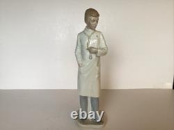NAO by Lladro Male Doctor 1979 Stethoscope Porcelain Figurine 14 Inch