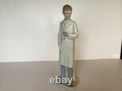 NAO by Lladro Male Doctor 1979 Stethoscope Porcelain Figurine 14 Inch
