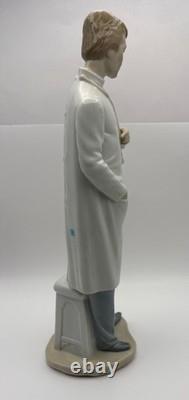 NAO by Lladro Male Doctor 1979 Stethoscope Porcelain Figurine 14 Inch