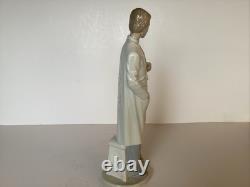 NAO by Lladro Male Doctor 1979 Stethoscope Porcelain Figurine 14 Inch