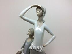 NAO by Lladro Porcelain Figurine looking at the horizon 36 cm Rarity 1960er years