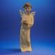 NAO by Lladro Protecting Angel Figurine #1261 Boy with Dove