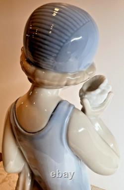 NAO by Lladro Whispering Waves BATHER Figurine Swimming
