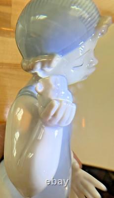 NAO by Lladro Whispering Waves BATHER Figurine Swimming