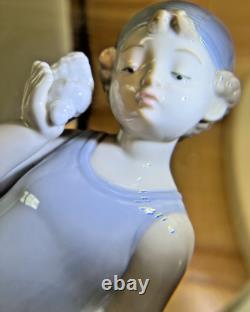 NAO by Lladro Whispering Waves BATHER Figurine Swimming