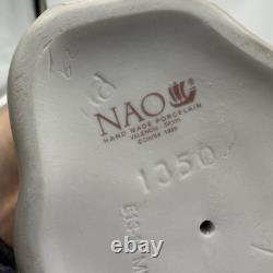 Nao By LLADRO My Little Bouquet Girl Holding Flowers 12.5 Porcelain Figurine