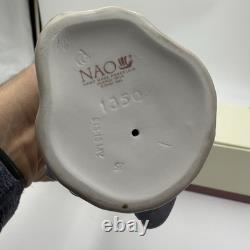 Nao By LLADRO My Little Bouquet Girl Holding Flowers 12.5 Porcelain Figurine