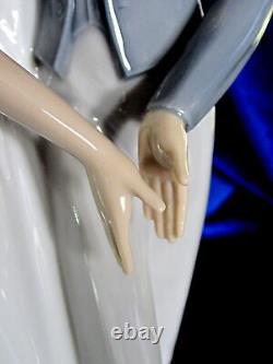 Nao By Lladro #1247 Unforgettable Dance Bnib Bride & Groom Wedding Love Rare F/s