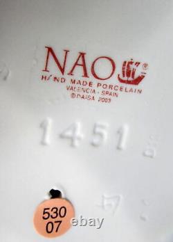 Nao By Lladro #1451 My Puppy Love Brand Nib Girl Holding Dog Cute Bargain F/sh