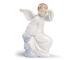 Nao By Lladro #1597 Watching Over You Brand New In Box Angel Save$ Free Shipping