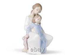 Nao By Lladro A Moment With Mommy #1429 Brand Nib Mom & Daughter Love Save$ F/sh